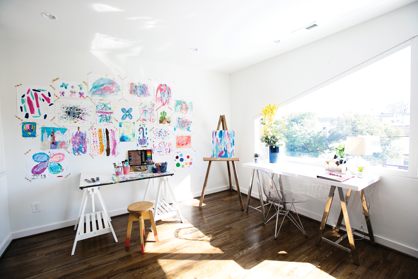 Kid's art studio