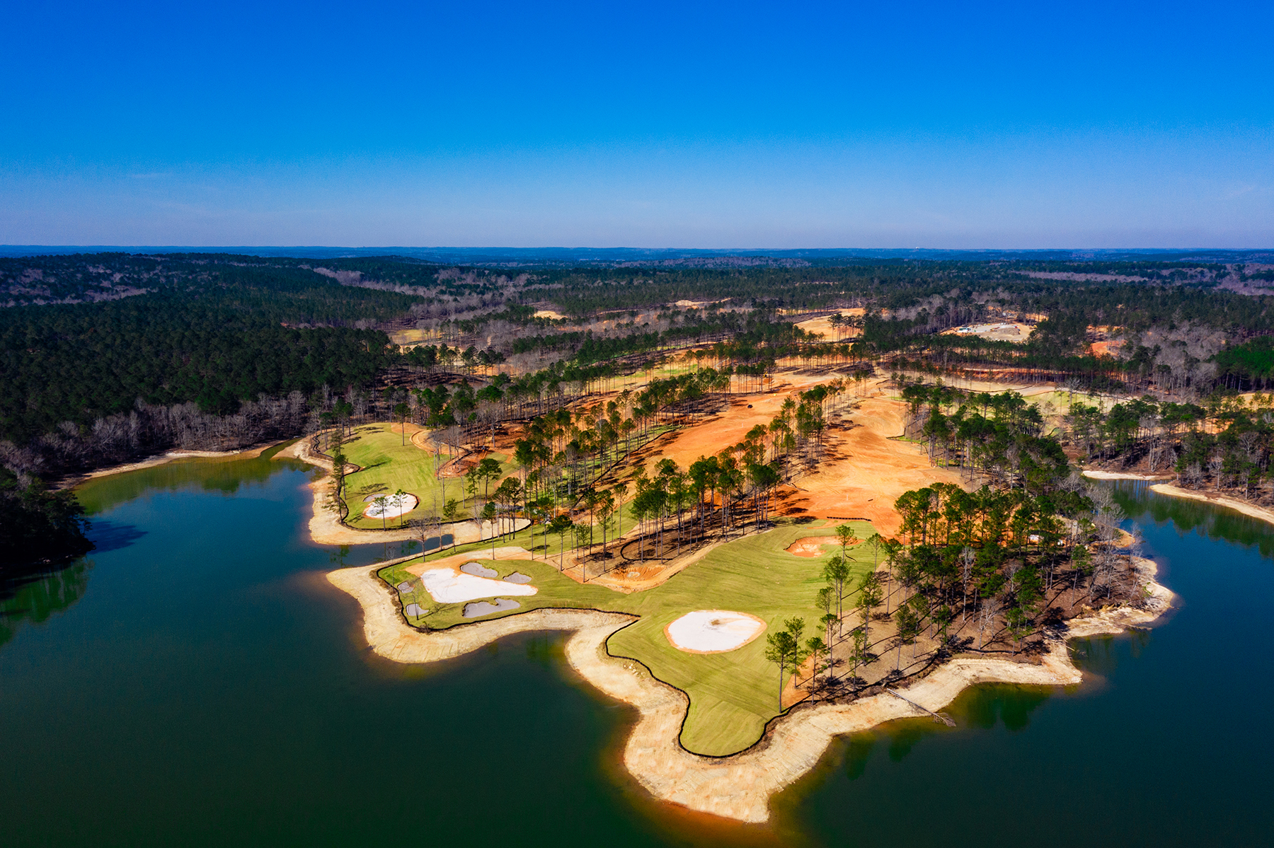 development on lake