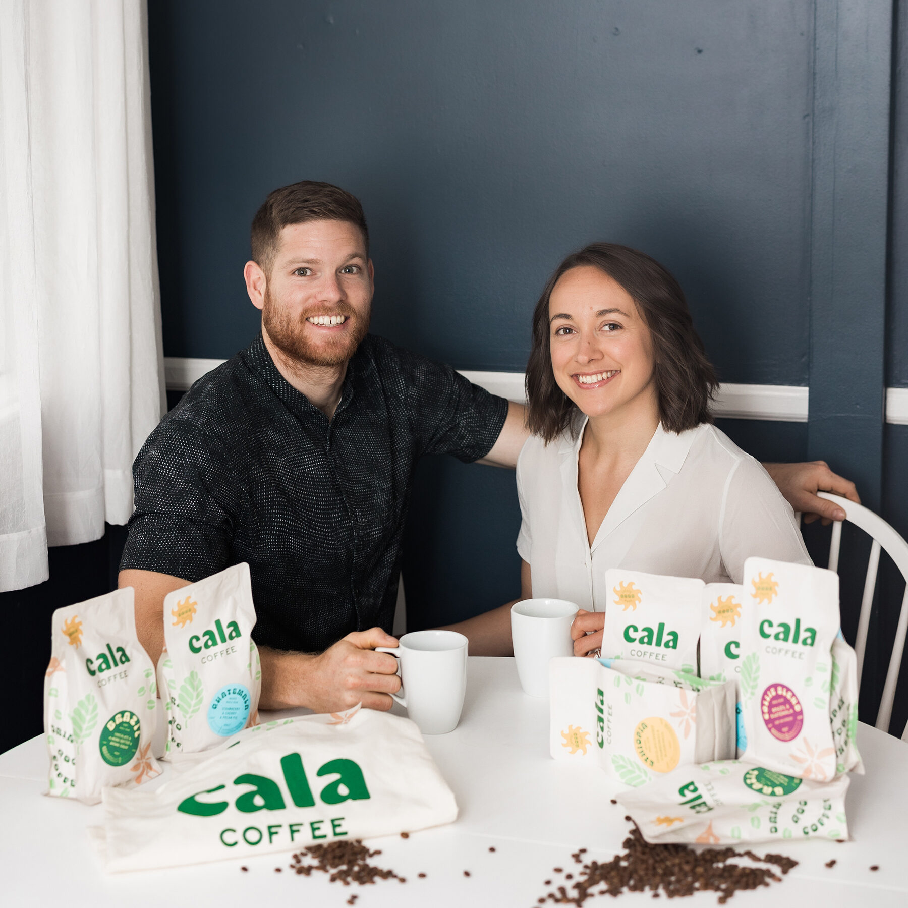 Melanie and Josh Cosio, owners of Cala Coffee.