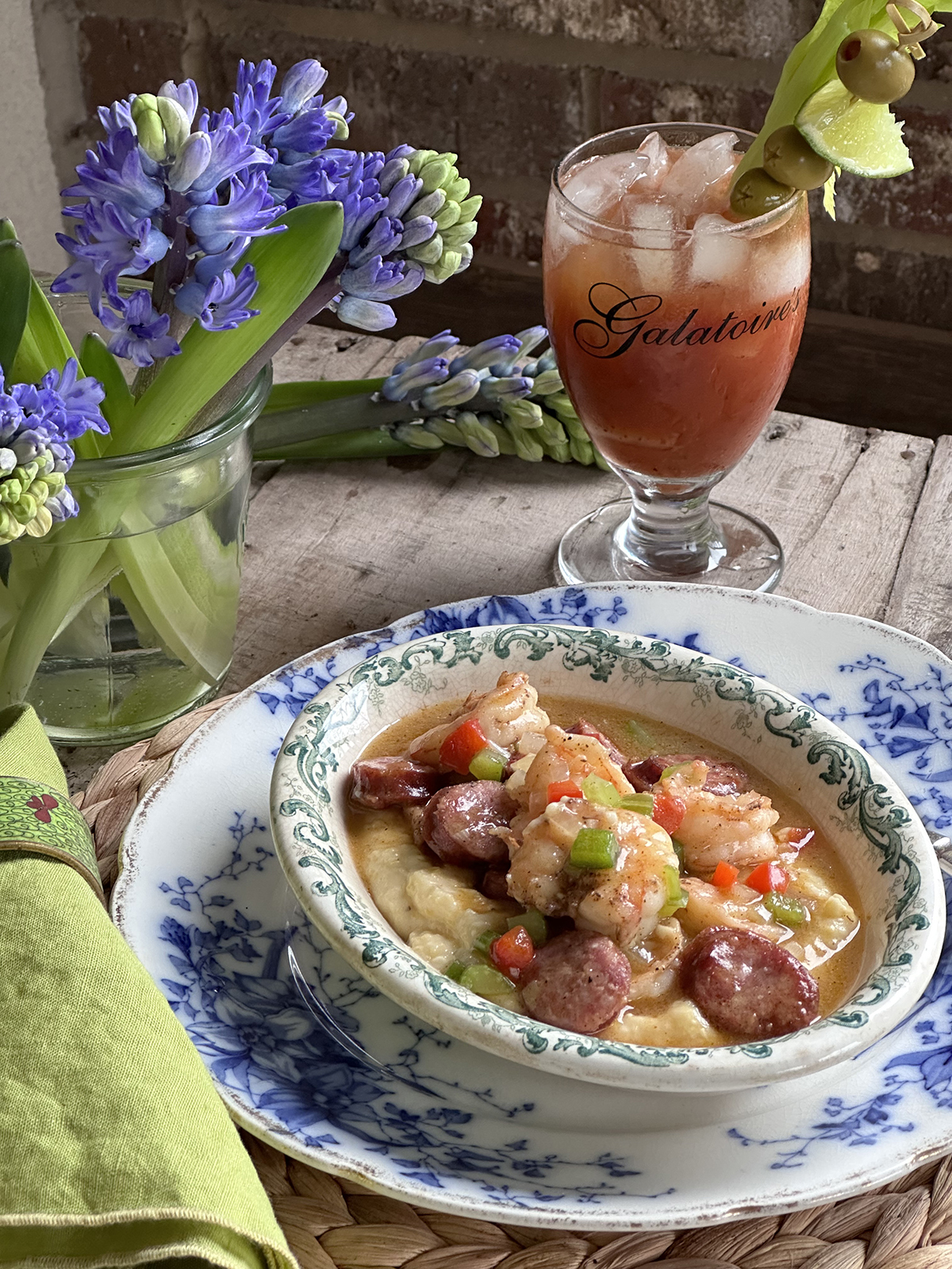 Spring Lowcountry Shrimp and Grits recipe