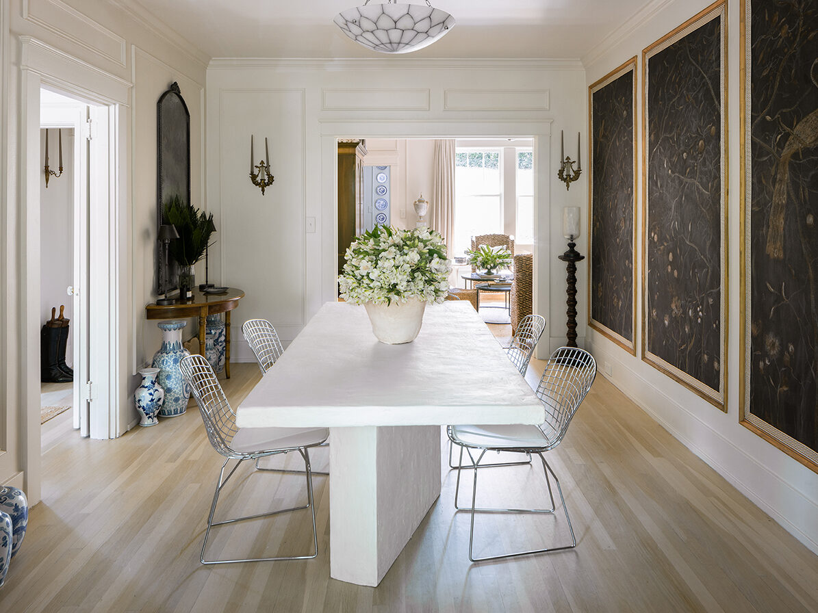Contemporary dining table